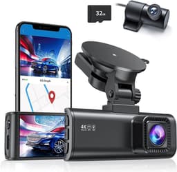Nexvo® Dashcam Voor en Achter - Dashcam - Dashcam Voor Auto - Zwart - 10cm x 4cm x 3cm — thumbnail 1