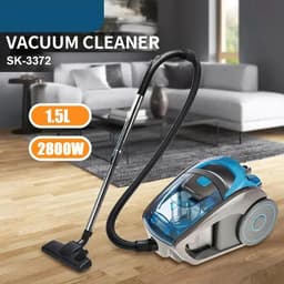 Krachtige Stofzuiger Met Snoer - 2800W - 15000Pa - Ionisator - Opzetstukken - Huisdieren - Huisstofmijten - 5m Snoer - Huishoudstofzuiger — thumbnail 5