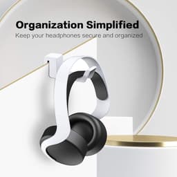 PS5 hoofdtelefoonstandaard, [minimalistisch ontwerp] mini-hoofdtelefoonstandaard met steunbalk — thumbnail 3