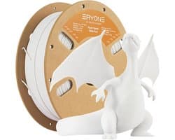 Matte PLA Filament 1.75mm Wit - 1kg Spoel voor FDM 3D Printers