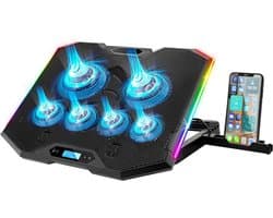 Quvo® Laptop Cooler - Zwart - ‎41cm x 30cm x 4cm