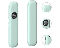 Bluetooth-kussenluidspreker, slaaphulpmiddel met botgeleiding, 11 soorten witte ruis, 400 mAh-batterij, compatibel met TF-kaart, automatische timer, stil en draagbaar (groen)