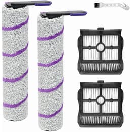 Vervangende rolborstels - Geschikt voor Rowenta X-Clean 10 en Narwal S20 Pro nat- en droogstofzuigers - inclusief 2 rolborstels, 2 filters en 1 reinigingsborstel. — thumbnail 1