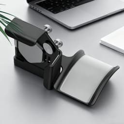 Hoofdtelefoonhouder - Instelbare Monitorbevestiging Opslag | Hoofdtelefoonhaak Voor Scherm En Headset | Voor Computer Thuis Kantoor School Appartement Internetcafé Hotel Opbergorganisatie，zwart — thumbnail 2