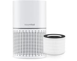 Bloomfold Luchtreiniger - Air Purifier - HEPA 13 filter + koolstoffilter - CADR: 240m3/h - Luchtkwaliteit indicator - 3 standen + slaapstand