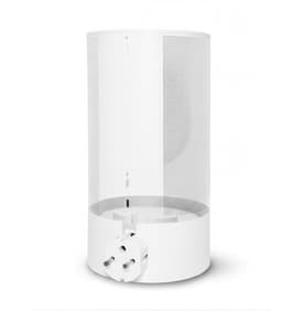Muurbeugel geschikt voor Sonos Era 100 - Standaard geschikt voor Sonos Era 100 - Stopcontact Houder - Zonder boren - Kabelvrij & Stevig - Wit — thumbnail 3