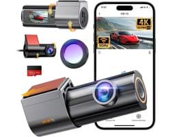 SVN® Dashcam voor Auto Voor en Achter - Dashcam - Zwart - ‎‎22cmx 14cmx 6cm; 500 g