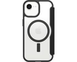 OtterBox React Folio voor MagSafe Series voor Apple iPhone 17e/16e/15/14/13, transparant/zwart - ProPack