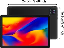 Hotlight X109 Tablet - Android 16 Tablet - Gemini AI - 30GB RAM+128GB ROM - Octa Core - 10.1 inch - 1280x800 FHD+IPS - 5000mAh - 5G WiFi - Widevine L1 - Zwart — thumbnail 5