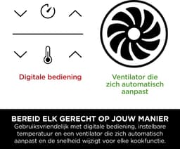 Ninja Dubbele Airfryer XXL - 9.5 L - Nieuw 2026 Model - 40 tot 240 Graden - 2470 W Vermogen - Dual Zone Technologie - DZ400EU — thumbnail 11