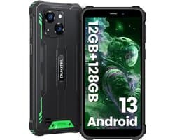 OUKITEL WP32 Rugged Smartphone - IP68/IP69K Outdoor Telefoon - Dual SIM 4G - 12GB RAM - 128GB ROM - 6300 mAh - 5,93 inch - GPS, NFC, OTG - Groen
