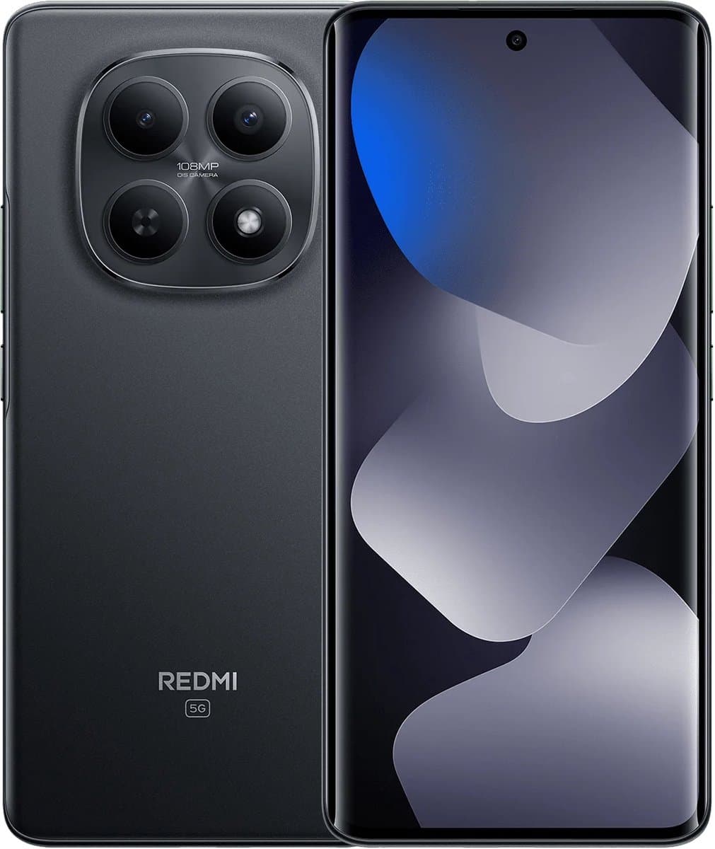 Wind Tre Xiaomi Redmi Note 15 5G 17,2 cm (6.77") Hybride Dual SIM Android 15 USB Type-C 8 GB 256 GB 5520 mAh Zwart — afbeelding 1