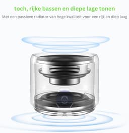 CLVP® Douche Speaker - Draagbare Radio - Bluetooth - Waterdicht — thumbnail 3
