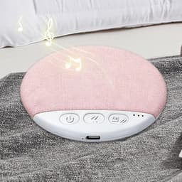 Slaapsprekers - Bluetooth - Ultra Dun (1.1 cm) - Kussen Speaker met Timer - 20-48 uur Accu - Witte Ruis - Voor Beter Slapen - Draadloos - roze — thumbnail 2