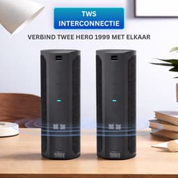 xdobo Hero 1999 Draadloze Bluetooth Speaker 50Watt - Deep Bass - HiFi Subwoofer - 12D Surround Sound - TWS Connectie - Bluetooth 5.3 — thumbnail 2