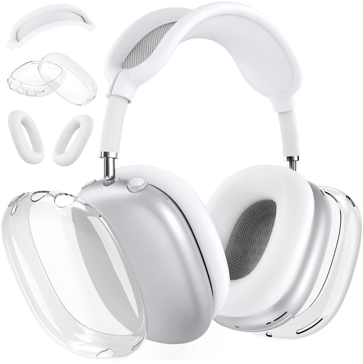 Allecto - TPU Soft Case voor AirPods Max - Beschermhoes tegen Krassen en Stof, Inclusief Oorschelp- en Hoofdbandbeschermers — afbeelding 1