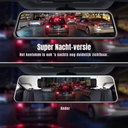 RONN® Dashcam Voor en Achter - Dashcam - Dashcam Voor Auto - Zwart - ‎35cm x 12cm x 8cm — thumbnail 4