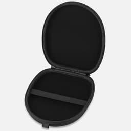 Hoofdtelefoon draagtas - beschermende hoes - compatibel met diverse merken - vervangende harde shell case - zwart. — thumbnail 4