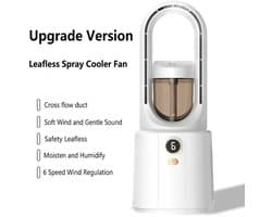 Lucht Verkoeler en Bevochtiger - Tafelventilator - Luchtbevochtiger en Koeler - USB Ventilator - Airco voor Slaapkamer