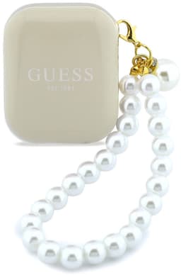 Guess oortjes met parel armband - TWS Bluetooth - Beige — thumbnail 2