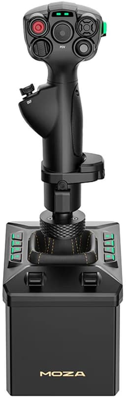 MOZA AB6 Flight Simulator Bundle – Force Feedback Joystick 6Nm – MHG Flightstick – PC — thumbnail 4