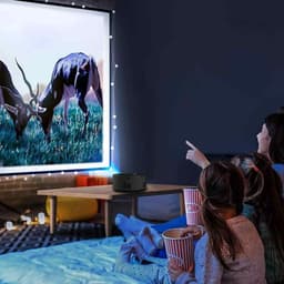 Mini LED-projector 1080p HD draagbare thuisbioscoopprojector — thumbnail 5
