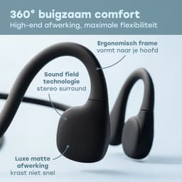 Audyn Bone G2 - Sport Oordopjes - Bone Conduction Headphone - Bluetooth - Open Ear Oortjes - Draadloos - Waterbestendig - 8GB MP3 — thumbnail 3