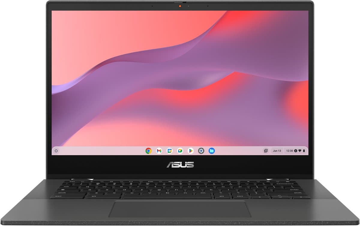ASUS Chromebook CM14 Flip - 14" Full HD Touchscreen - MediaTek Kompanio 520 - 8GB RAM - 128GB eMMC - ChromeOS — afbeelding 1