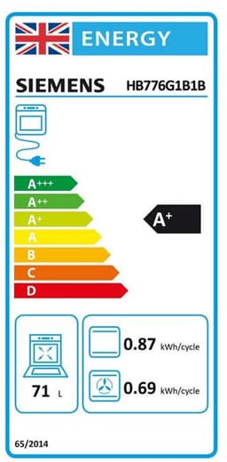 Siemens HM776GKB1-1 inbouwoven met magnetronfunctie 60 x 60 cm roestvrij staal Zwart + 3 Jaar Gratis Extra Garantie — thumbnail 2