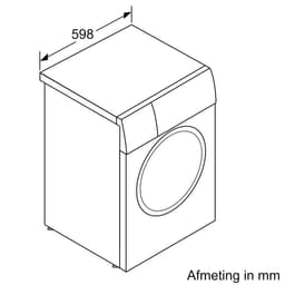 Siemens WG44J2A5NL - iQ500 - Wasmachine met stoom - Automatisch doseren - 9 kg - 1400 rpm - smartFinish: vermindert kreukels tot 50% - Energieklasse A - speedPack L: verkort wasprogramma's met varioSpeed - Home Connect — thumbnail 10