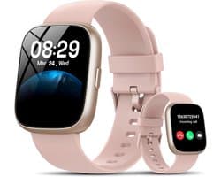 Militaire Smartwatch Heren met Bluetooth Bellen, HD Scherm en Activiteitenmeter