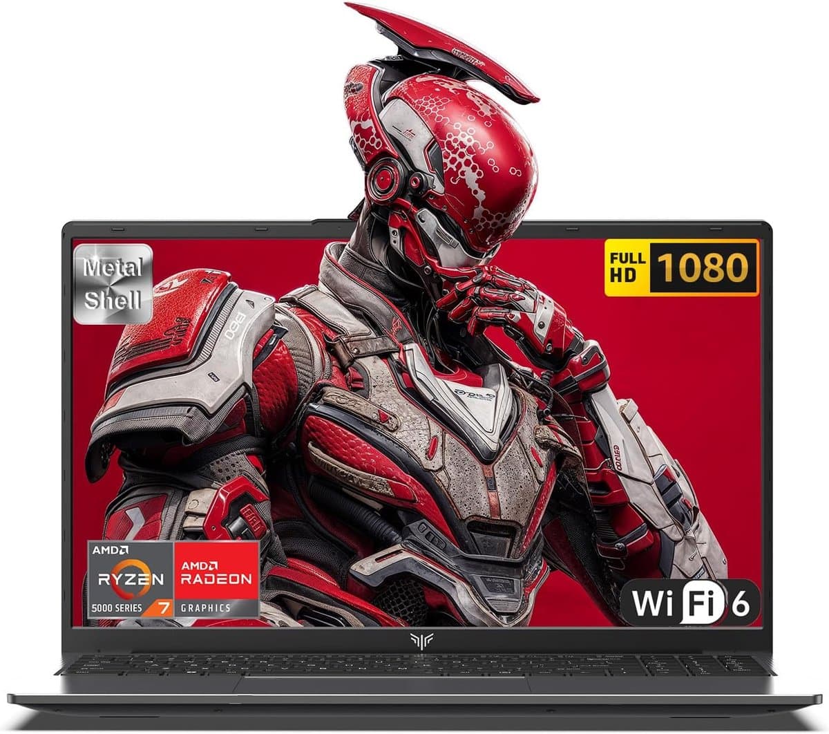 ACEMAGIC LX15 Pro 15,6'' FHD-laptop - AMD Ryzen 7 5700U - 16 GB DDR4 RAM 512 GB SSD - Windows 11 Pro - Wifi 6 - Grijs — afbeelding 1