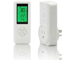 Draadloos Temperatuur Gestuurd Stopcontact met Afstandsbediening voor Verwarming en Koeling
