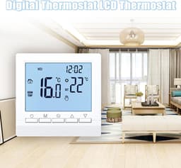 Programmeerbare Digitale Kamerthermostaat met LCD-Display en Weekprogramma — thumbnail 4
