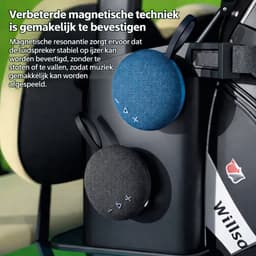 Mini Bluetooth Speaker Draadloos – Portable Waterproof IPX5 Speaker – 6W Stereo Geluid – Bluetooth 5.3 – Magnetische Muziek Box – TF Kaart MP3 – Compacte Speaker voor Smartphone, Laptop en Tablet-Blauw — thumbnail 2