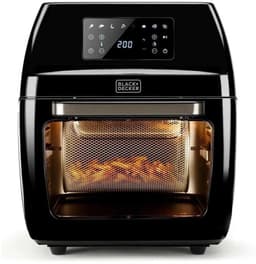 Black & Decker BXAFO1200E Enkel 12 l Vrijstaand 1700 W Heteluchtfriteuse Zwart — thumbnail 2