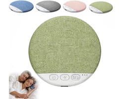 Slaapsprekers - Slaapkussenluidspreker - Bluetooth-luidspreker voor onder het kussen - Botgeleiding Technologie - Witte Ruis - Draadloos - mini-slaaphulpmiddel met botgeleiding - met rustgevende geluiden en slaaptimer - voor zijslapers - groen