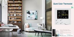 Slimme Wifi Thermostaat voor Airconditioning met Kleurenscherm, Werkt met Alexa en Google Home — thumbnail 4