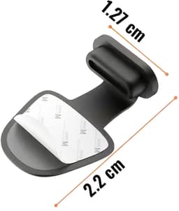 DW4Trading Zelfklevende Siliconen Stofpluggen 3 Stuks Voor USB C Aansluitingen, Ideaal Voor Iphones - Zwart — thumbnail 3