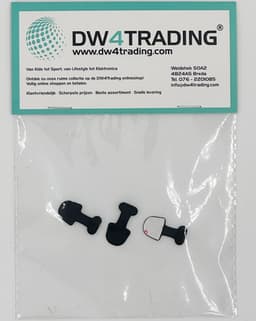 DW4Trading Zelfklevende Siliconen Stofpluggen 3 Stuks Voor USB C Aansluitingen, Ideaal Voor Iphones - Zwart — thumbnail 4