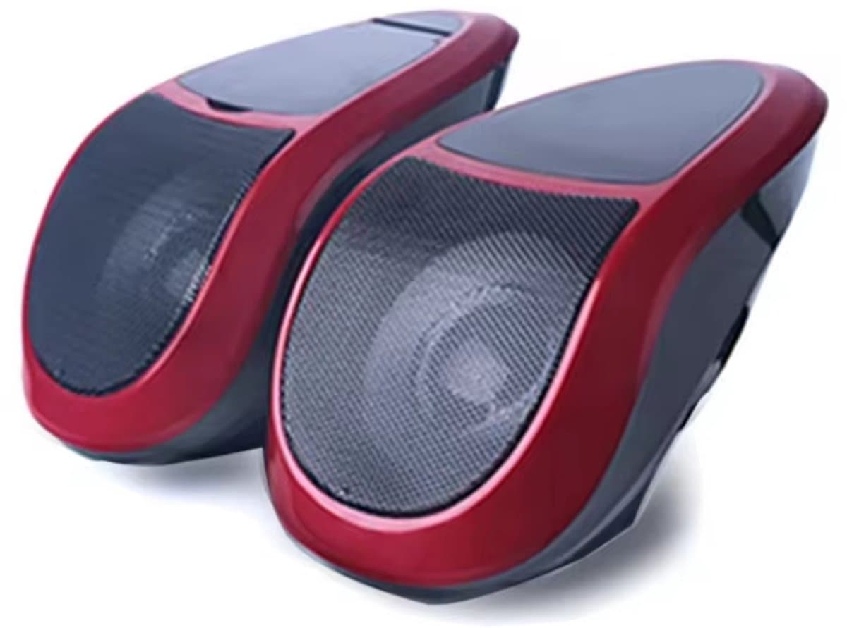 Waterdichte Motorfiets Extra Stevige Stereo Muziek Luisteren Motor Speaker Bluetooth-Compatibele Krachtige Luidspreker Mp3 Audiosysteem Fm Radio — afbeelding 1