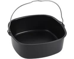 Heteluchtfriteuse vorm, hittebestendige airfryer-accessoires, eenvoudige reiniging, ijzeren friteuse, bakvorm, herbruikbare taartvorm, broodbakmand, airfryer-accessoires Gescht voor HD9925, HD9860, HD9905 01