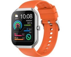 Waterdichte Smartwatch met Oproepfunctie en Fitnesstracker