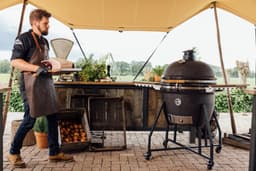 Grizzly Grills Kamado Elite XL - Barbecue - ø60cm / ø24inch - Zwart - Compleet — thumbnail 4