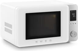 SMEG MOC02WHMEU Combi-Magnetron - Air Fry - Heteluchtoven & Grill - 27L - 2100W - Inverter Technologie - 25 Automatische Programma's - Soft Close - Collezione - Mat Wit — thumbnail 2