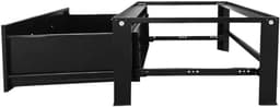SNJY® Wasmachine Verhoger - Wasmachine Kast - Wasmachine Ombouw - 54L x 63B x 31H cm - Zwart — thumbnail 4