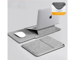Taikesen - Laptop Sleeve - Met Standfunctie - PU Materiaal - MacBook - Voor Mannen En Vrouwen - DT