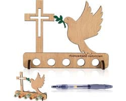 Houten Verjaardagsgeld Cadeau voor Doopfeesten - Creatieve Decoratie Vrienden en Familie