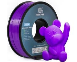 Glanzend 3D Printer Filament ABS+ 1.75mm 1KG Paars - Universele Compatibiliteit