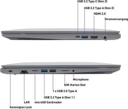 Terra Mobile 1717R 17.3" FullHD laptop - Intel Core i7-1355U - 32GB - 2.0TB M.2 SSD - Windows 11 Pro — thumbnail 4